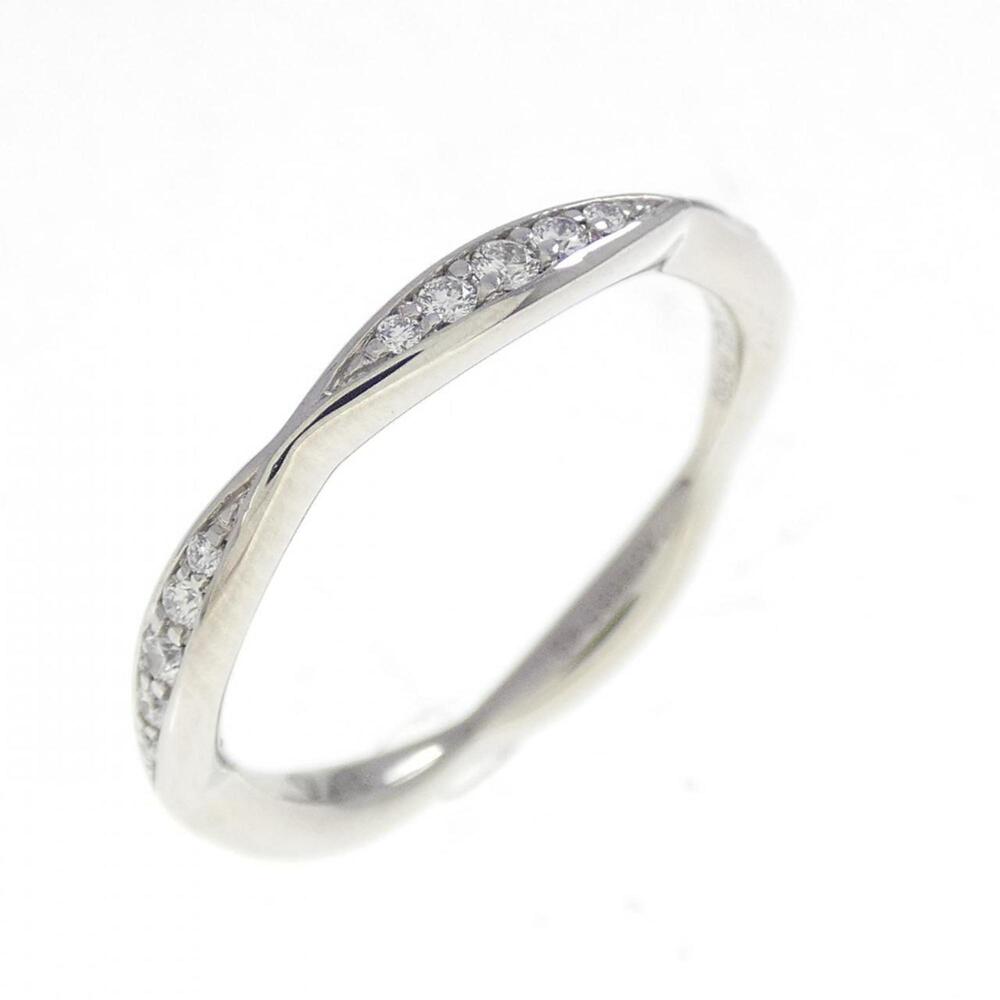 CHANEL Silver Diamond Ring